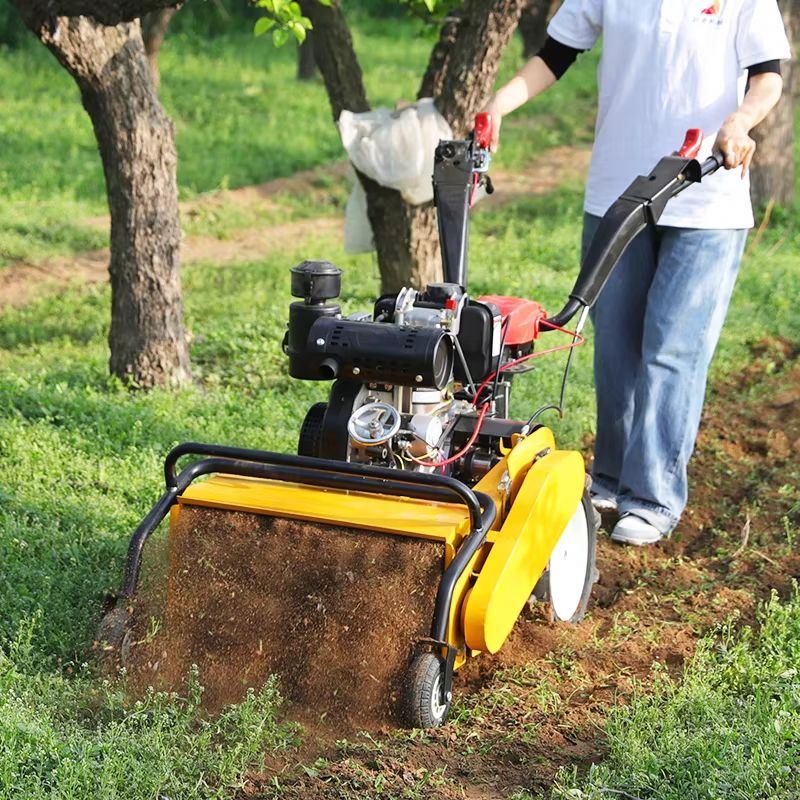 Garden Tiller Mini - Multi-Functional Mini Agricultural Machine, Lawn Mower,