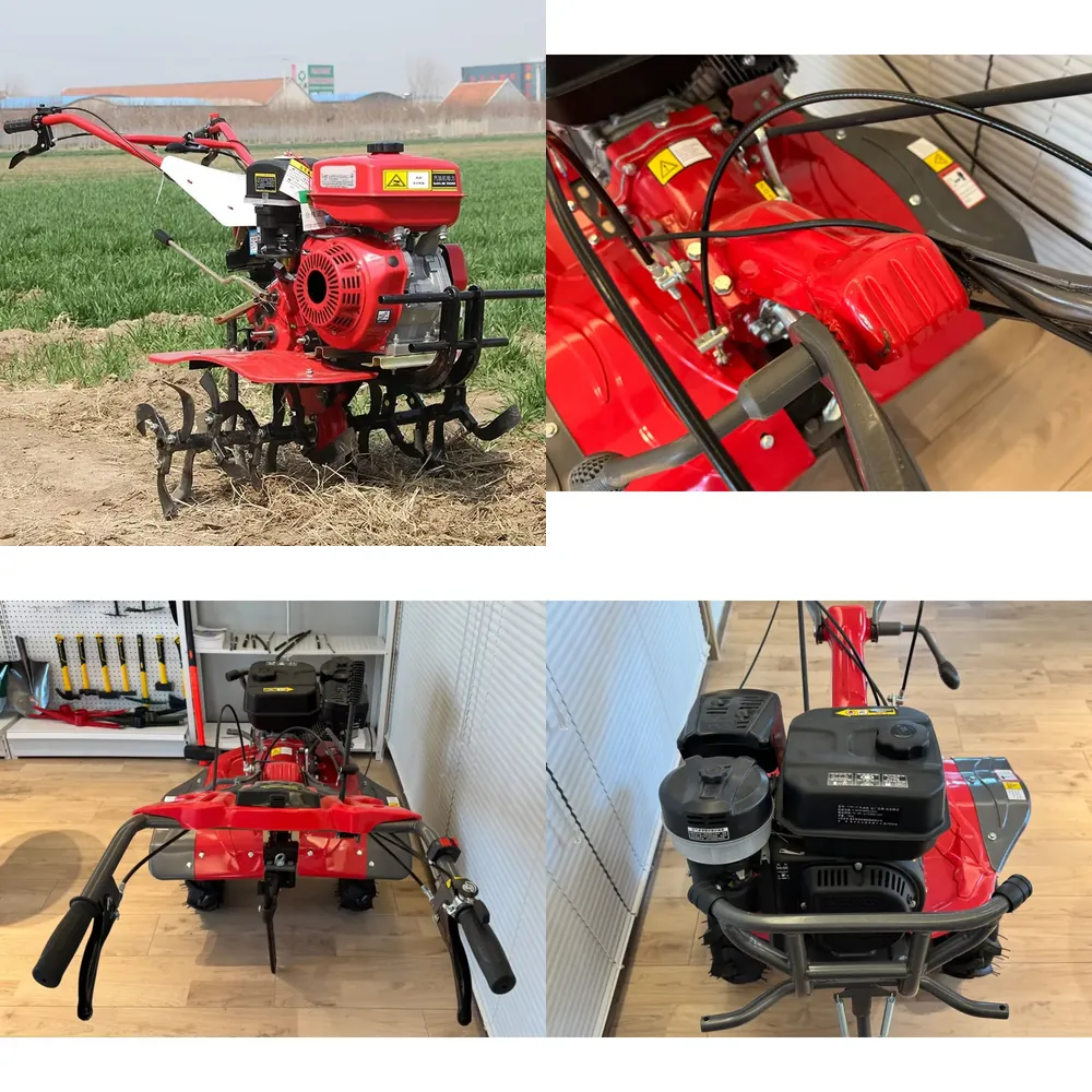 7HP Two-wheel Drive Mini Power - đánh giá và giá Garden Tiller Mini