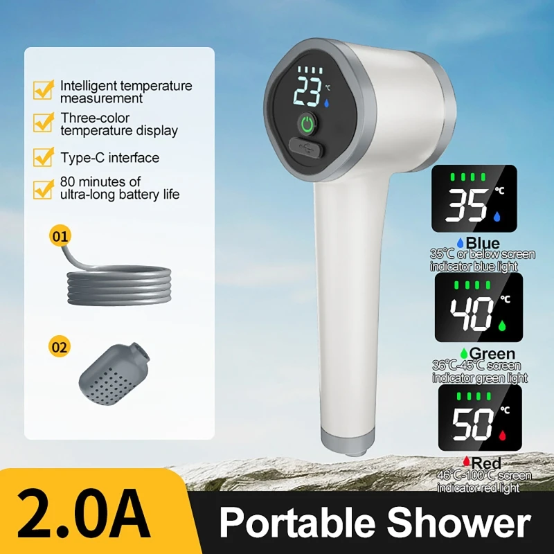 Outdoor Garden Wireless Shower - đánh giá và giá Outdoor Power Head