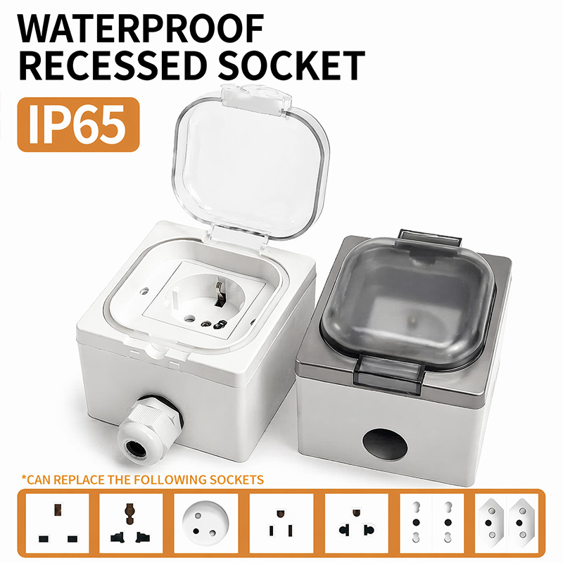 IP65 Weatherproof Electrical S - đánh giá và giá Outdoor Power Quincy