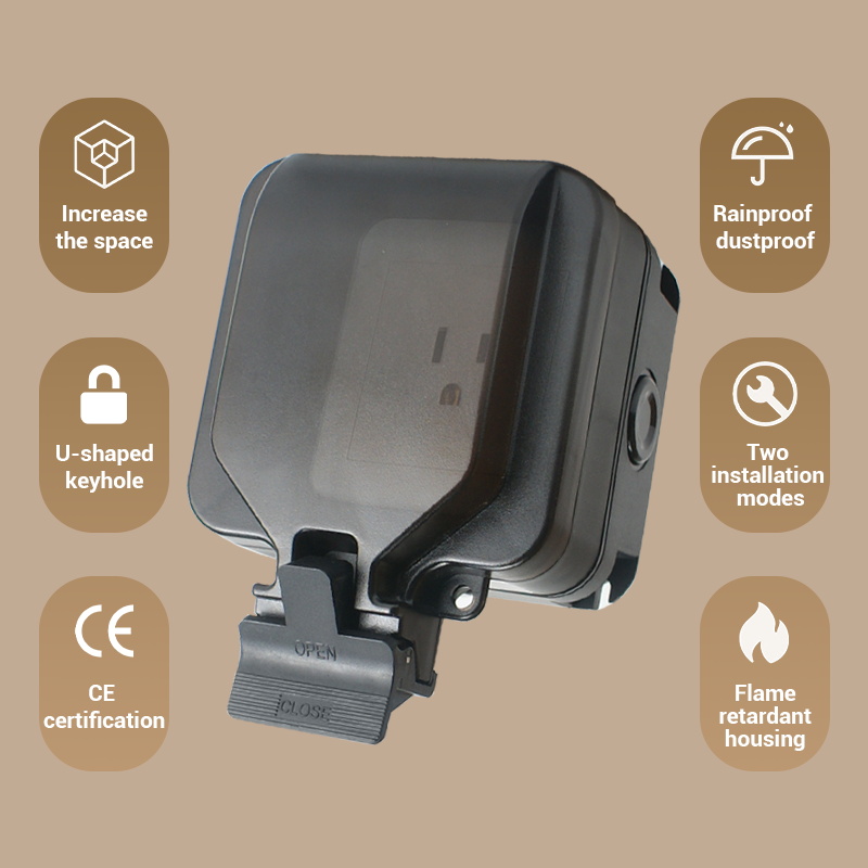 Avoir IP66 Wall Waterproof Soc - đánh giá và giá Outdoor Power Quincy