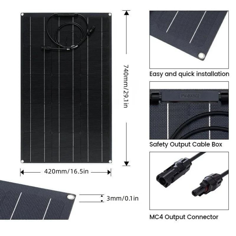 500W-2000W High-Power Solar Pa - đánh giá và giá Outdoor Power Distribution Panel