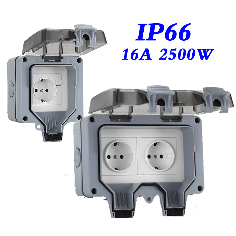 16A EU KR Outdoor Wall Waterpr - đánh giá và giá Outdoor Power Quincy
