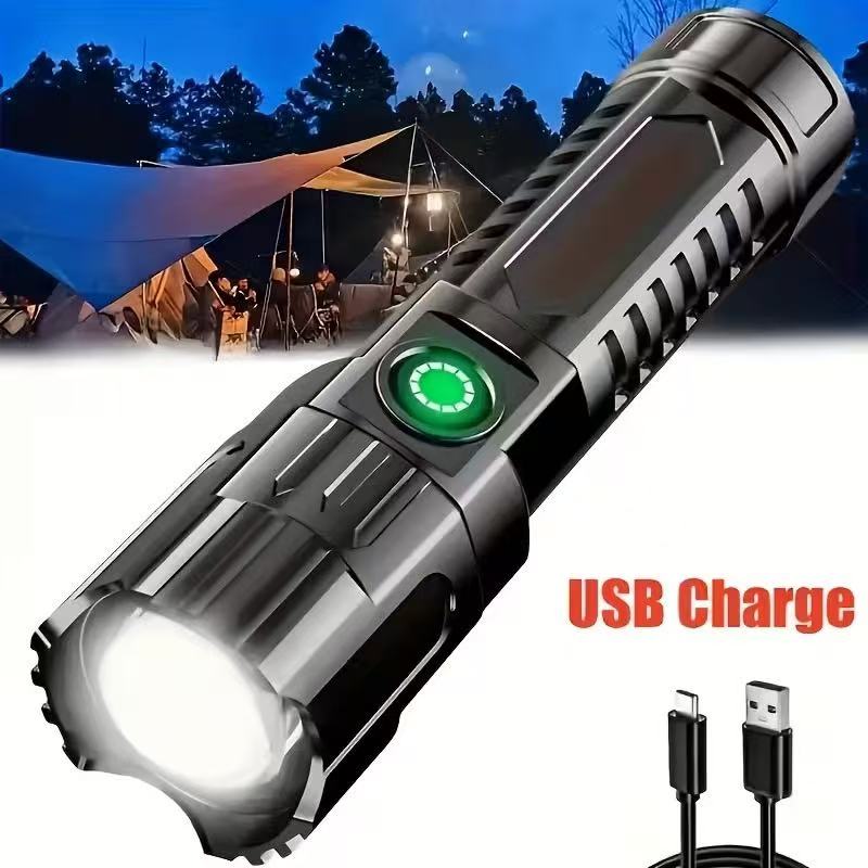 New High-power Led Flashlight  - đánh giá và giá Outdoor Power Supply
