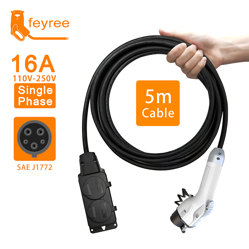 Feyree Type1 16A Charger Cable - đánh giá và giá Outdoor Power Quincy