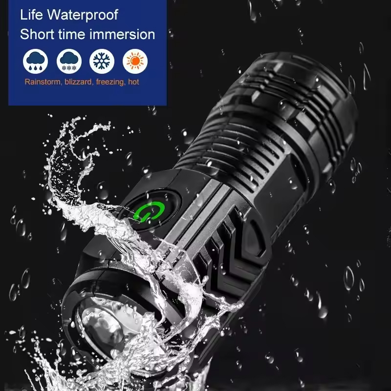 Super Bright MINI LED Flashlig - đánh giá và giá Outdoor Power Supply