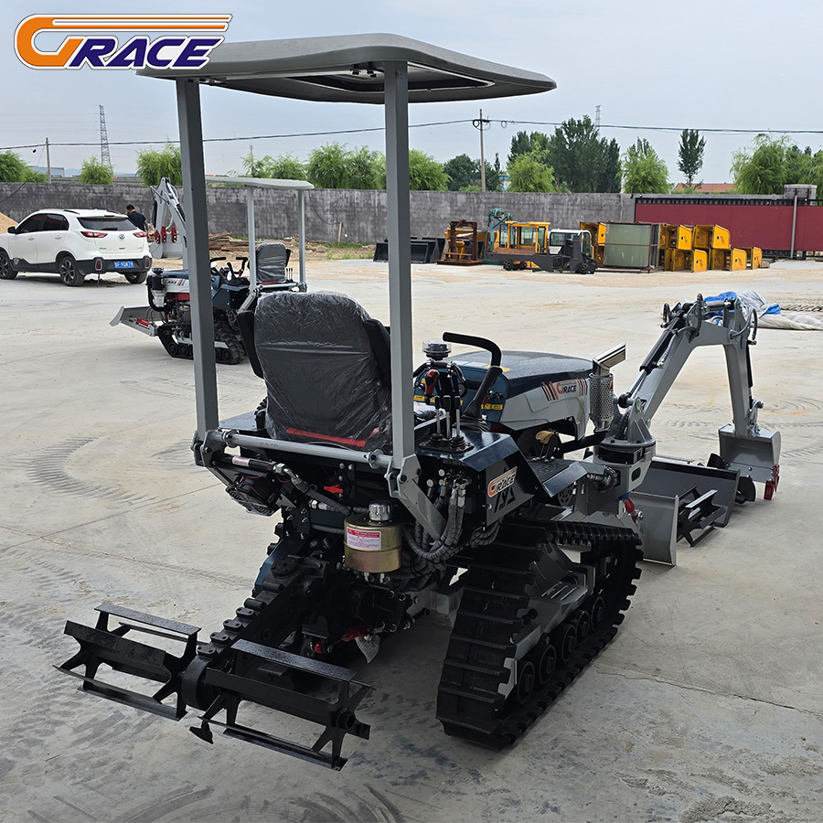 Customize Mini Crawler Tractor - đánh giá và giá Garden Tiller Mini