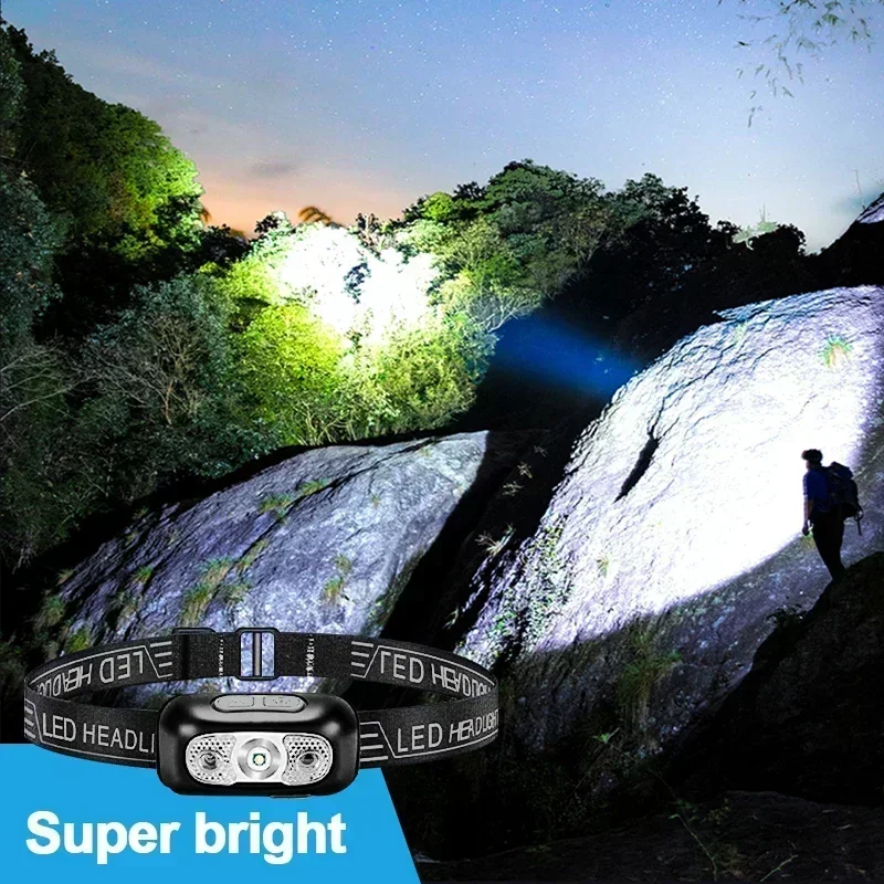 Powerful LED Induction Headlam - đánh giá và giá Outdoor Power Head
