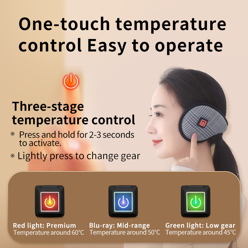 Heated Earmuffs Windproof Desi - đánh giá và giá Outdoor Power Head